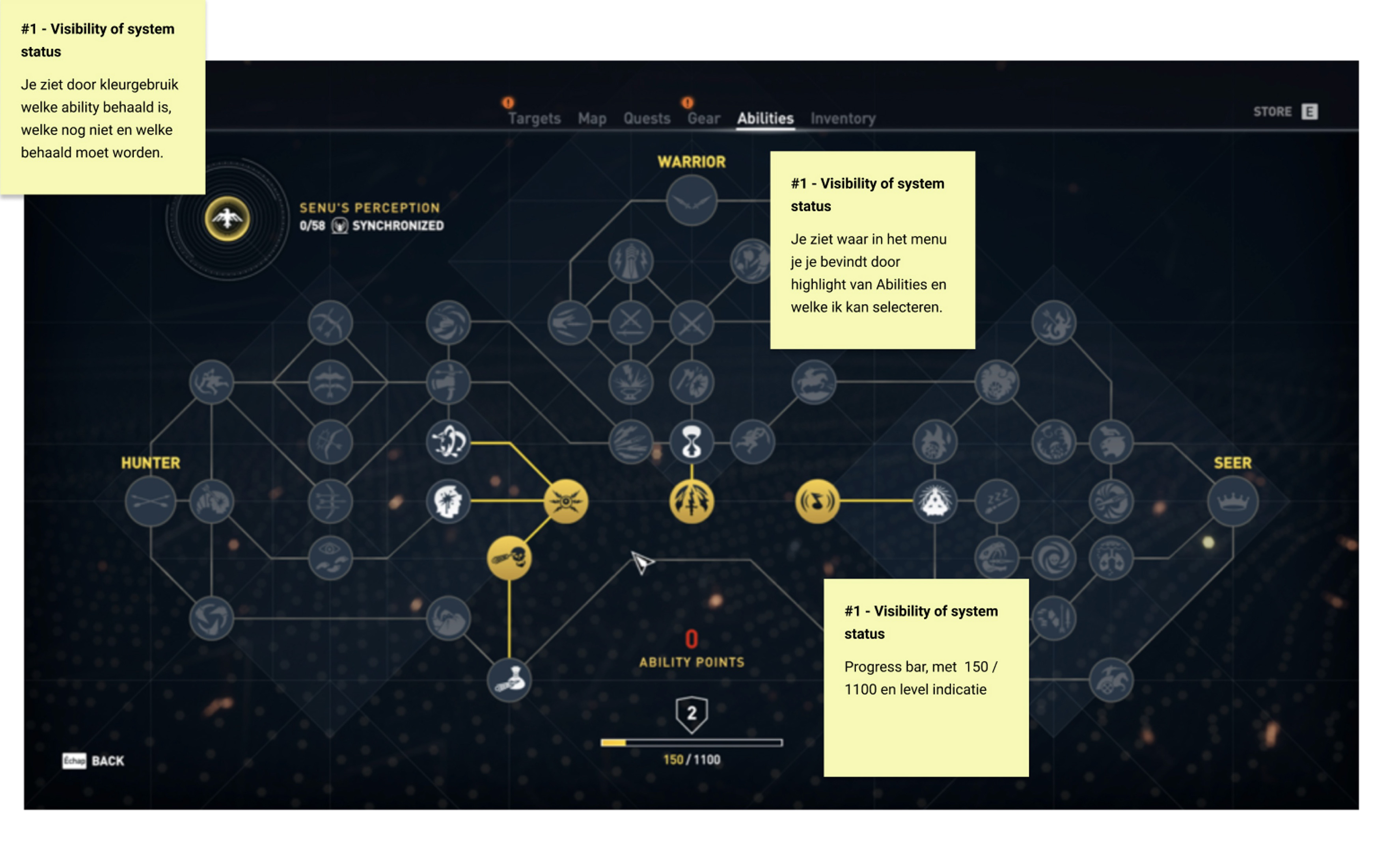 Visibility of system status